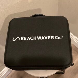 Beachwaver Co. Black Travel Case with multi barrels NWOT